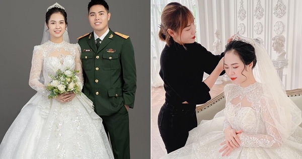 "Chú Ngạn" Sao nhập ngũ bất ngờ tung ảnh cưới, chính thức gia nhập hội "hoa đã có chủ"