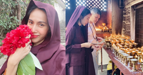 Thủy Tiên sang Nepal đi tu sau ồn ào từ thiện