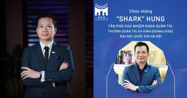 "Shark" Hưng trở thành giảng viên đại học Quốc gia Hà Nội, sinh viên ào ào kéo vào học làm giàu
