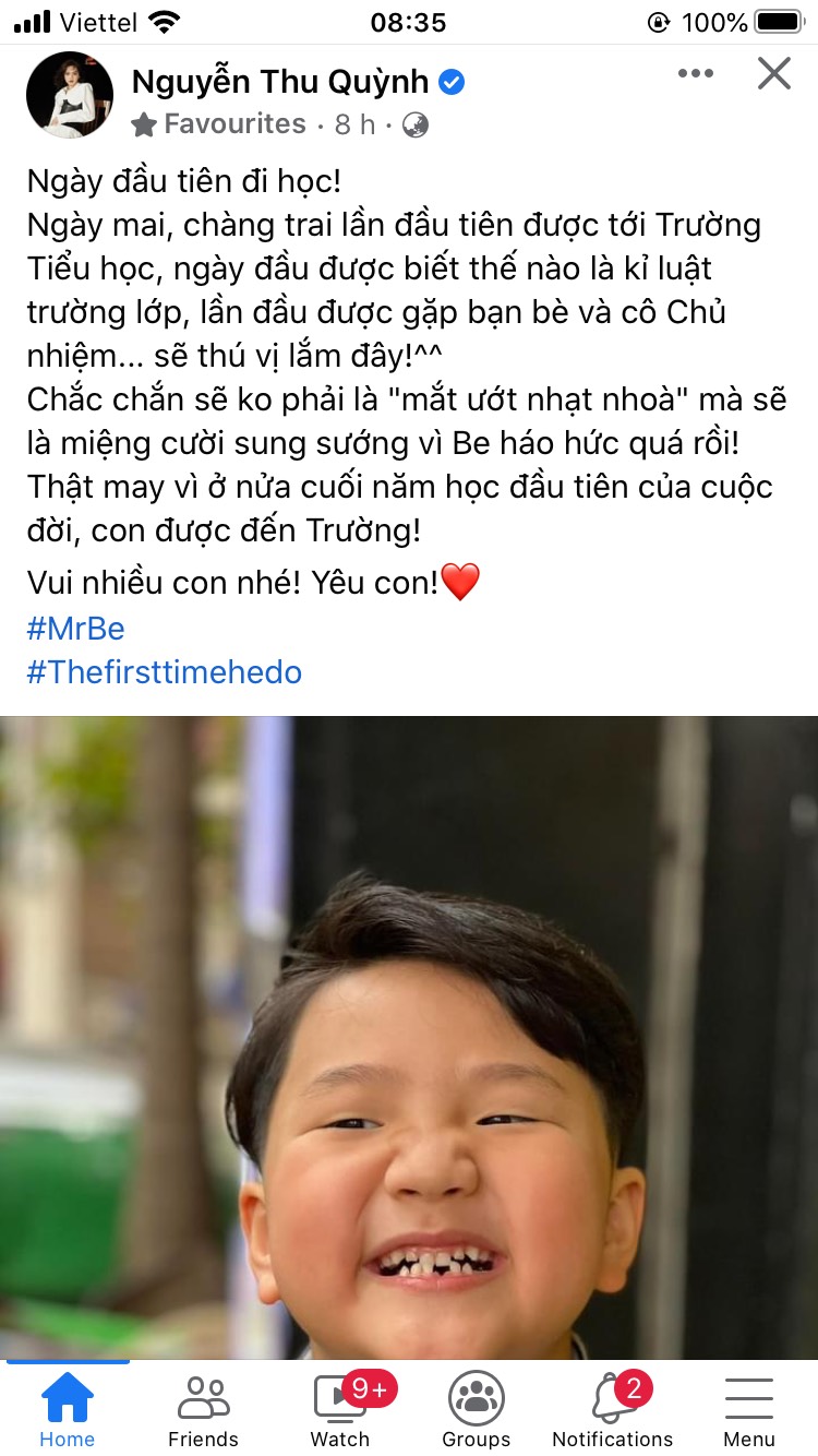 Dàn sao Việt phấn khởi khoe ảnh con đi học lại nhân ngày 'giải phóng phụ huynh' - Ảnh 2