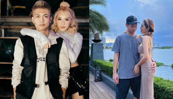 BigDaddy biểu cảm đầy kinh ngạc khi nhìn vào vòng 1 của bà xã