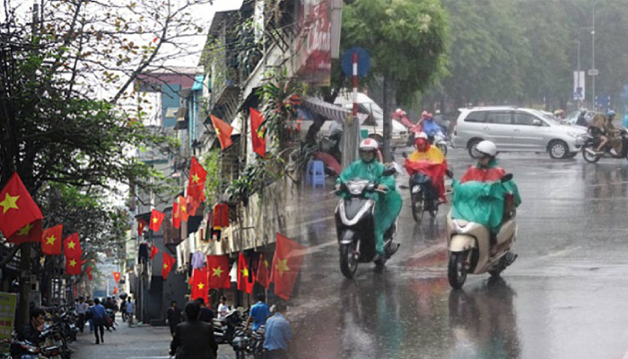 Dự báo thời tiết kì nghỉ lễ 30/4 - 1/5: Miền Bắc nhiều nơi xảy ra dông lốc, mưa lớn