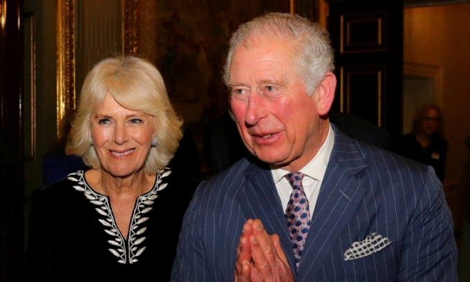 Thái tử Charles và người vợ thứ hai - bà Camilla.