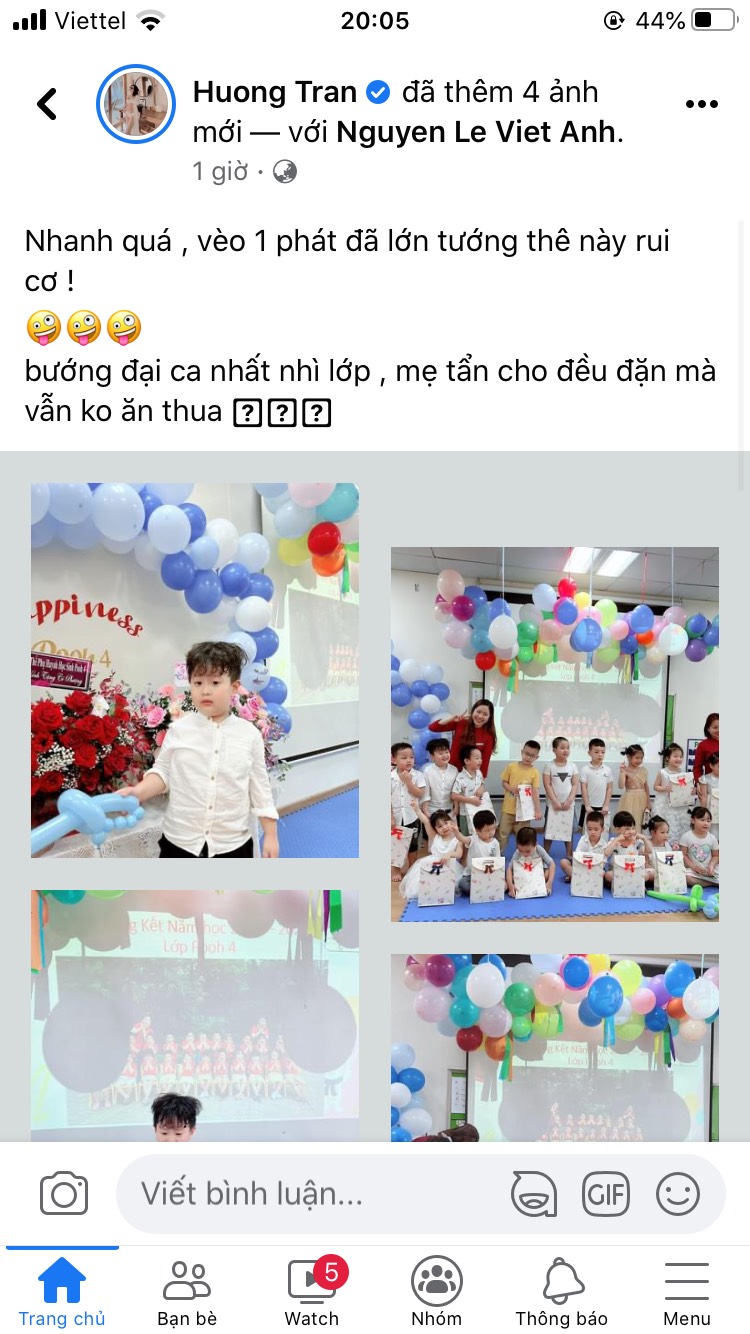 Vợ cũ Việt Anh than thở con bé xíu đã đại ca nhất nhì lớp, bố liền vào phân trần rõ ràng - Ảnh 1