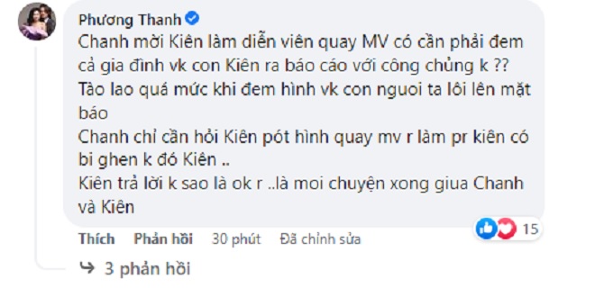 Phương Thanh xác nhận tình trẻ đã có vợ con, chỉ xin được là cặp đôi trong nghệ thuật - Ảnh 1