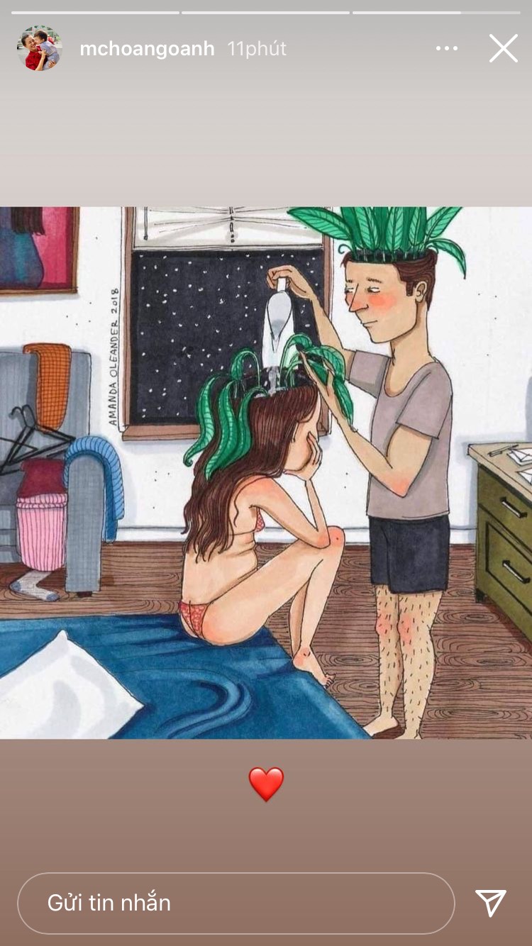 Hậu chia tay, Á hậu Hoàng Oanh ẩn ý cần lắm một người đàn ông - Ảnh 1