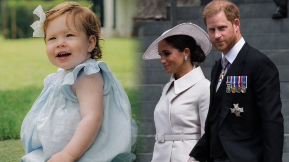 Gia đình Harry - Meghan lần đầu công bố chân dung con gái út Lilibet Diana