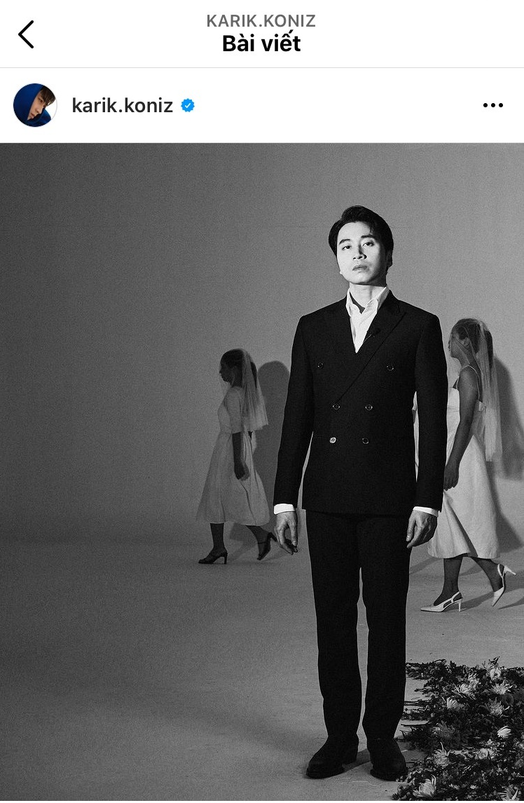 Karik và Miu Lê bất ngờ tung ảnh cưới, chuyện gì đây? - Ảnh 1