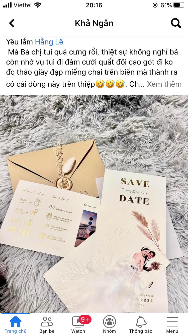 Trước thềm đám cưới, Minh Hằng vỡ òa khi nhận được món 