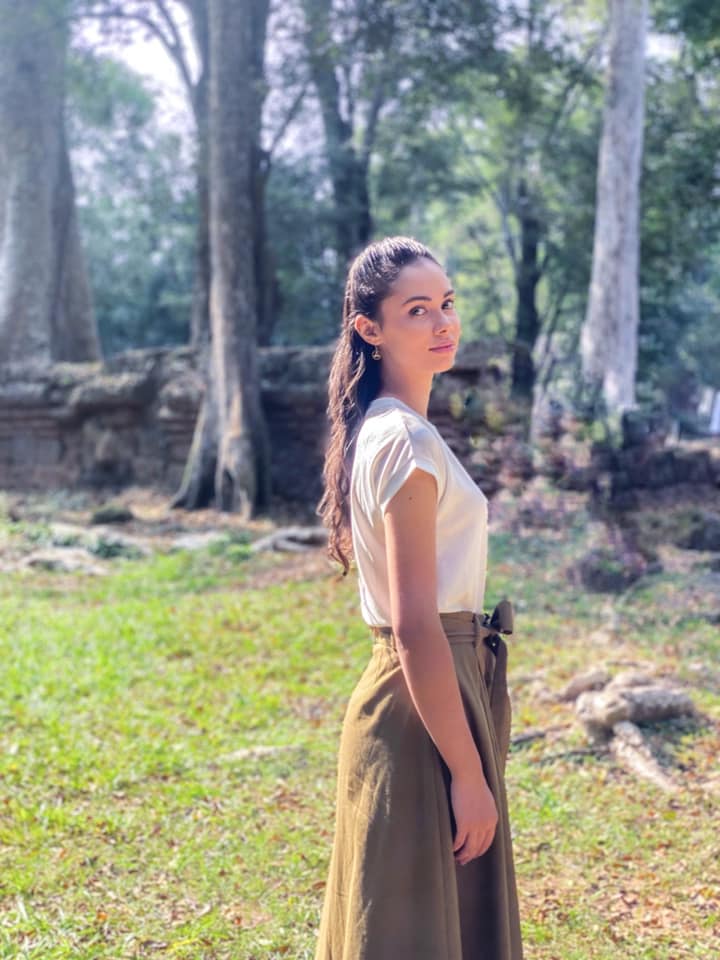 Ngắm nhan sắc Mỹ nhân lai đăng quang Hoa hậu Hoàn vũ Campuchia 2022 - Ảnh 3