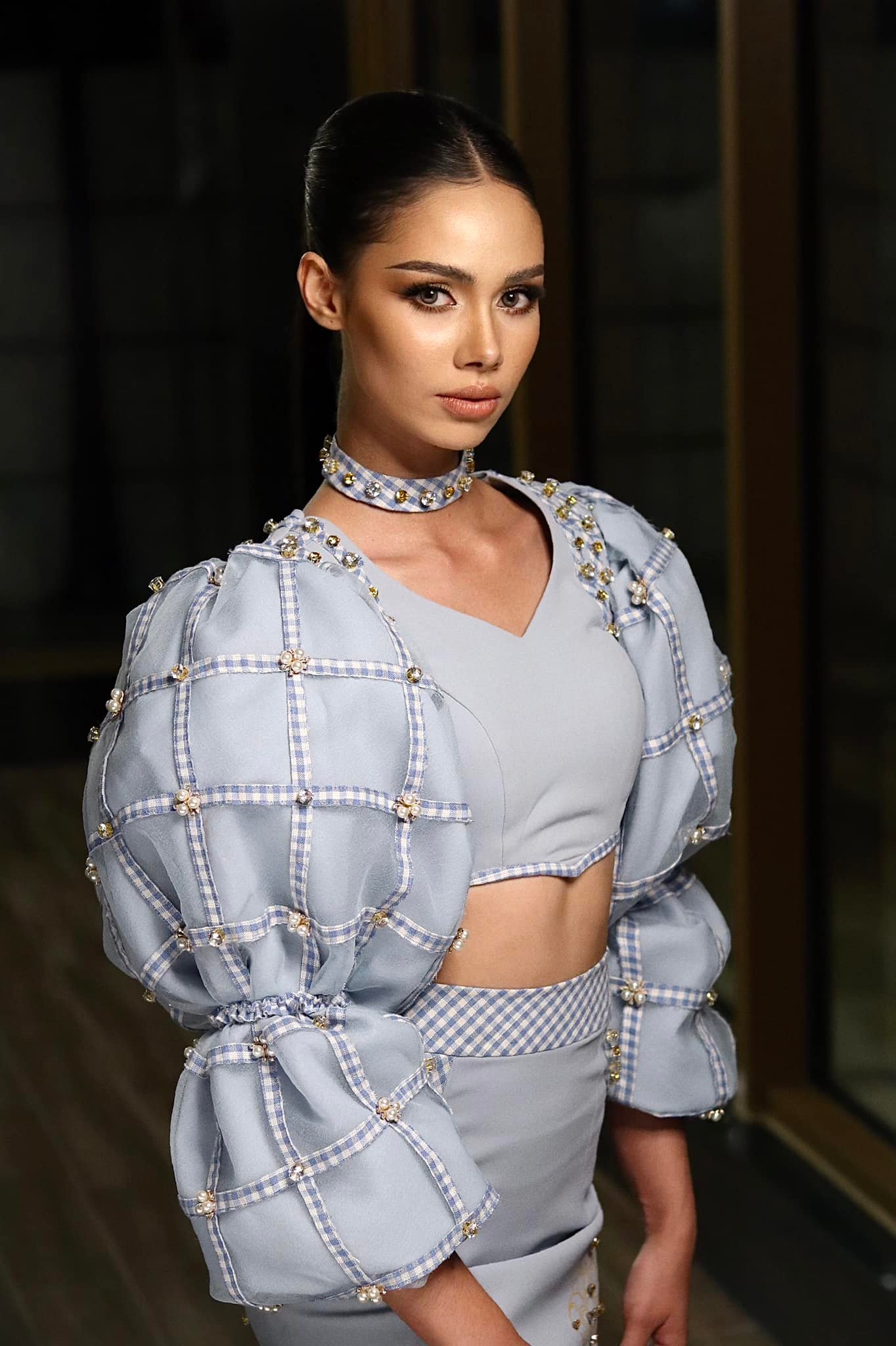 Ngắm nhan sắc Mỹ nhân lai đăng quang Hoa hậu Hoàn vũ Campuchia 2022 - Ảnh 3