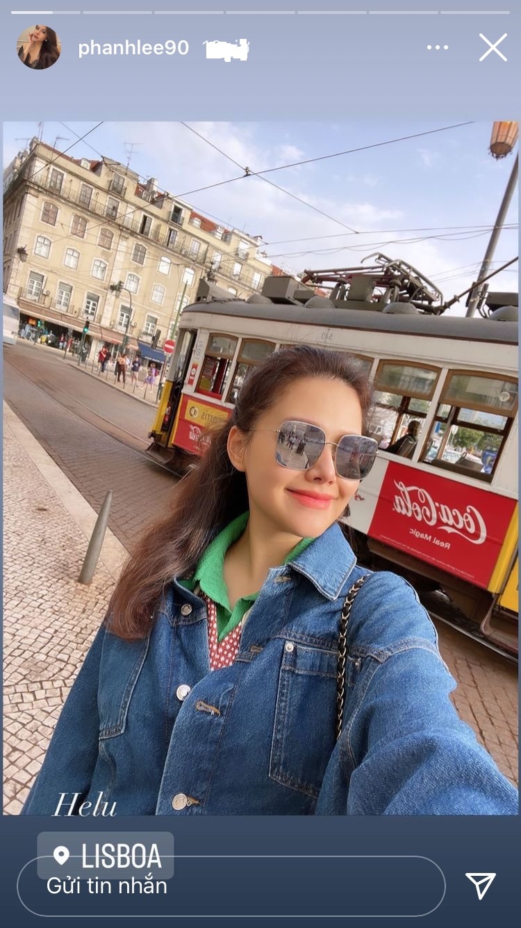 Phanh Lee cùng chồng đại gia vi vu trời Tây trước ngày sinh nở - Ảnh 2