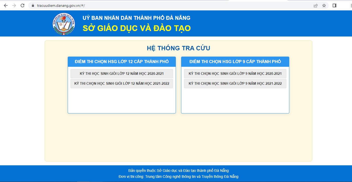 Tra cứu điểm thi tuyển sinh lớp 10 năm 2022 Đà Nẵng mới nhất - Ảnh 1