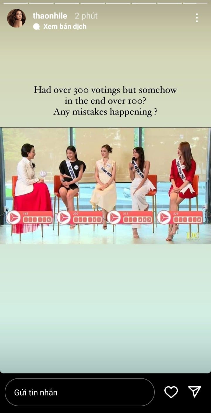 Nửa đêm, CEO Bảo Hoàng xin lỗi về tính minh bạch của kết quả vote interview Miss Universe VN 2022 - Ảnh 2