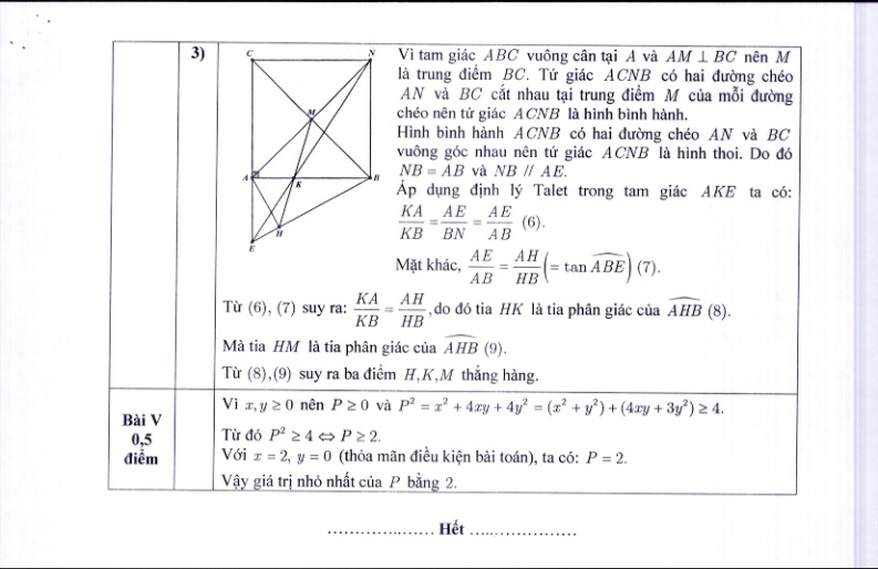 Đáp án chính thức các môn thi vào lớp 10 THPT tại Hà Nội - Ảnh 3