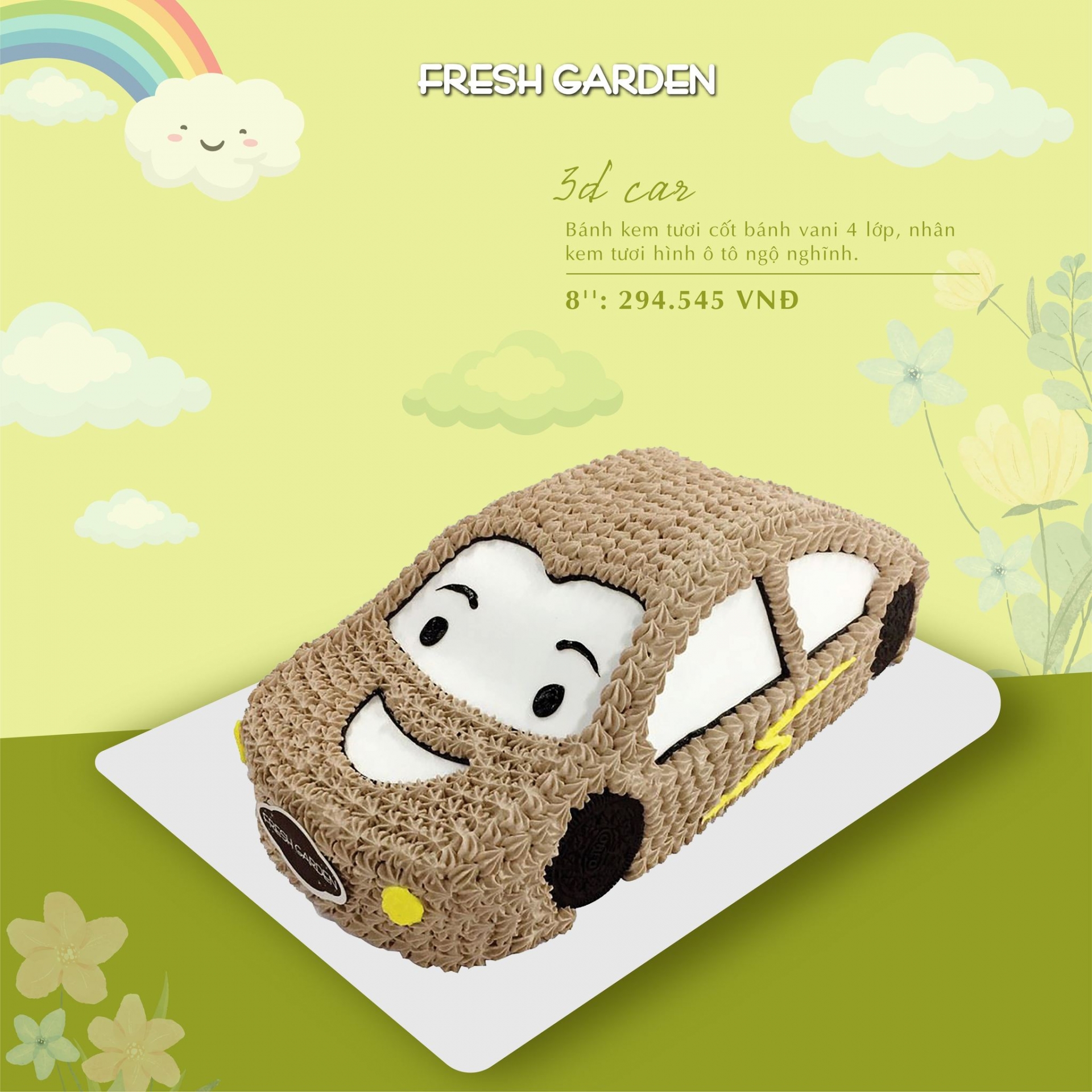 999+ Mẫu bánh sinh nhật đẹp, đơn giản hiện đại - Ảnh 1