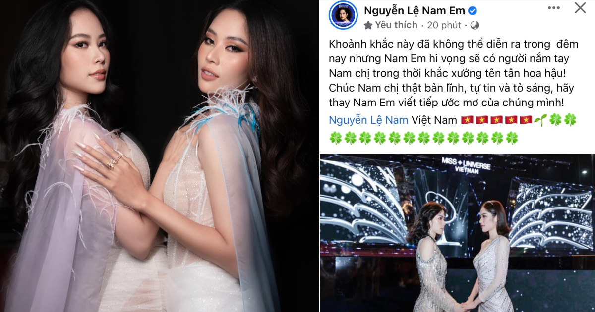 Nam Em viết tâm thư sướt mướt, cổ vũ tinh thần chị gái trước giờ G Chung kết MUV 2022