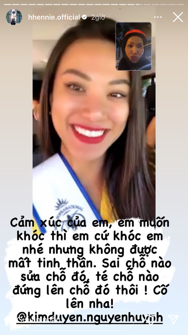 H'Hen Niê bênh vực Kim Duyên: 