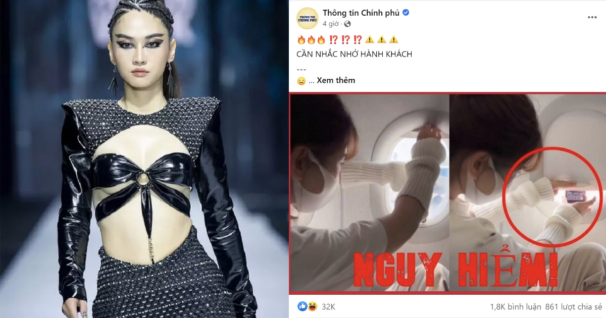 Lê Bống bất ngờ xuất hiện trên trang Thông tin Chính phủ với nội dung cảnh báo