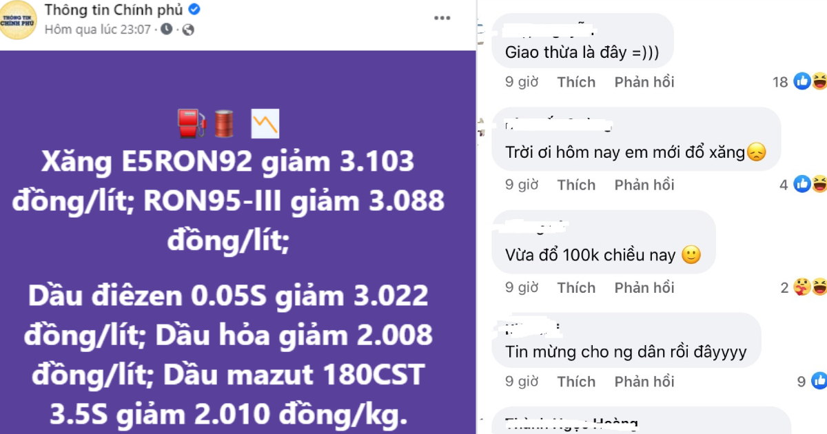 Người dân háo hức như đón giao thừa khi xăng về dưới 30k/lít 0h đêm 11/7