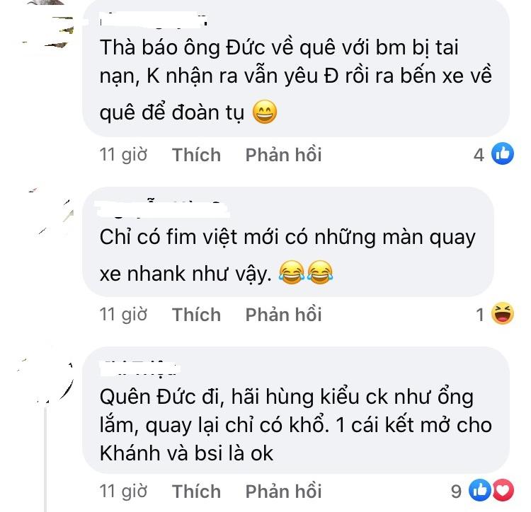 Khán giả tranh cãi dữ dội sau cảnh Đức đi công tác dài ngày ở tập 44 phần 2 