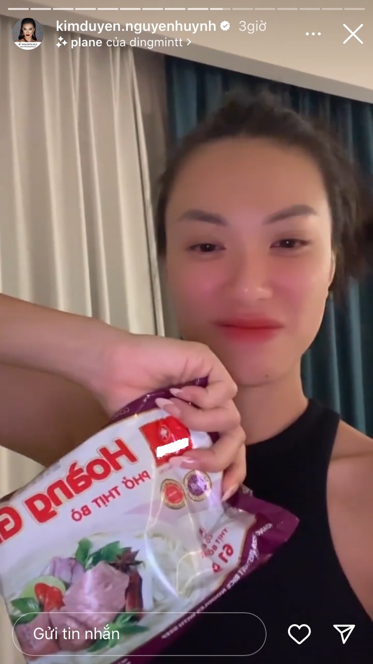 Kim Duyên sau đêm Bán kết Miss Supernational 2022: Thèm phở nhưng không được ăn - Ảnh 1