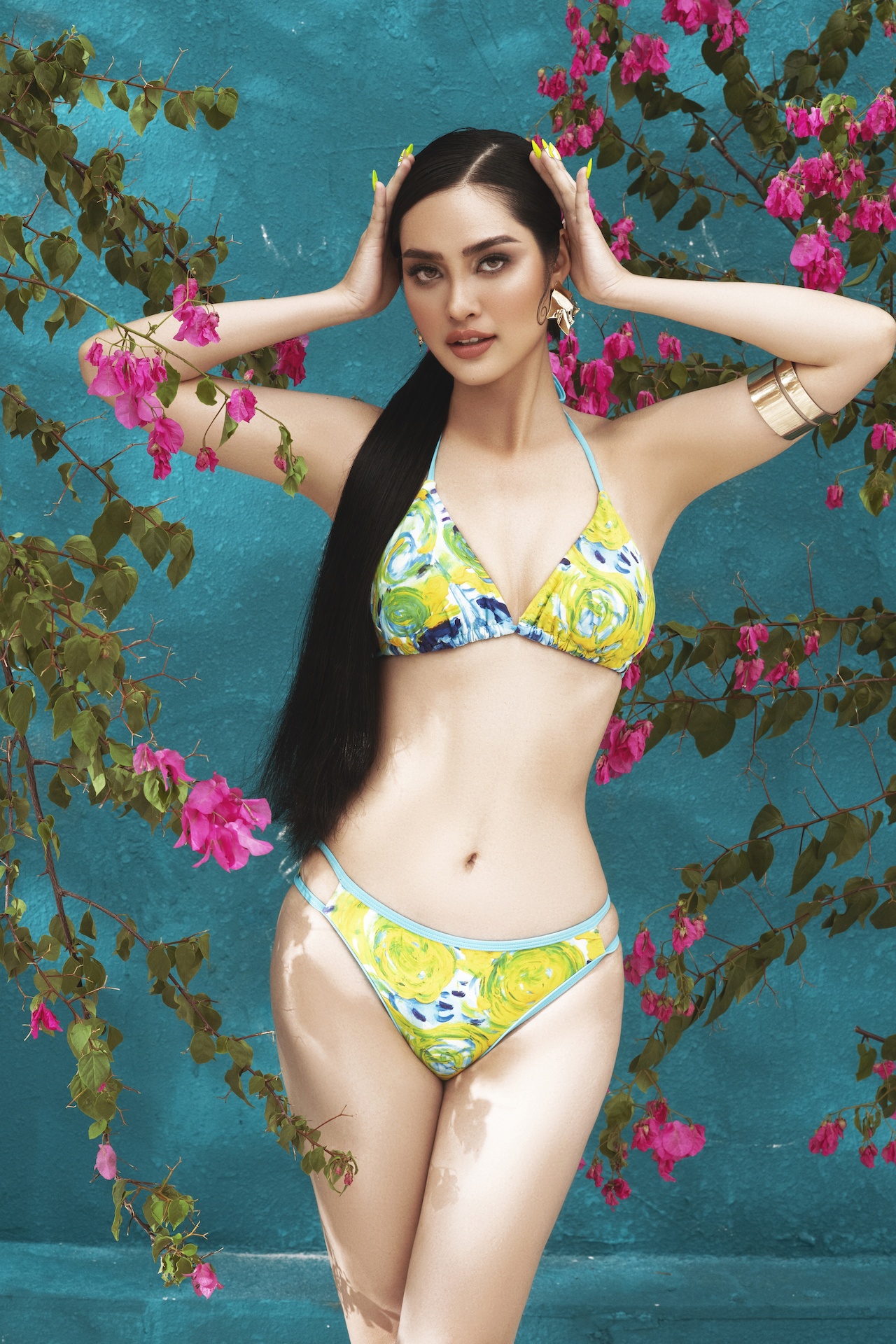 Ngắm bộ ảnh áo tắm của dàn thí sinh HHCDTVN, ai sẽ là đại diện Việt Nam đến với Miss Earth? - Ảnh 1