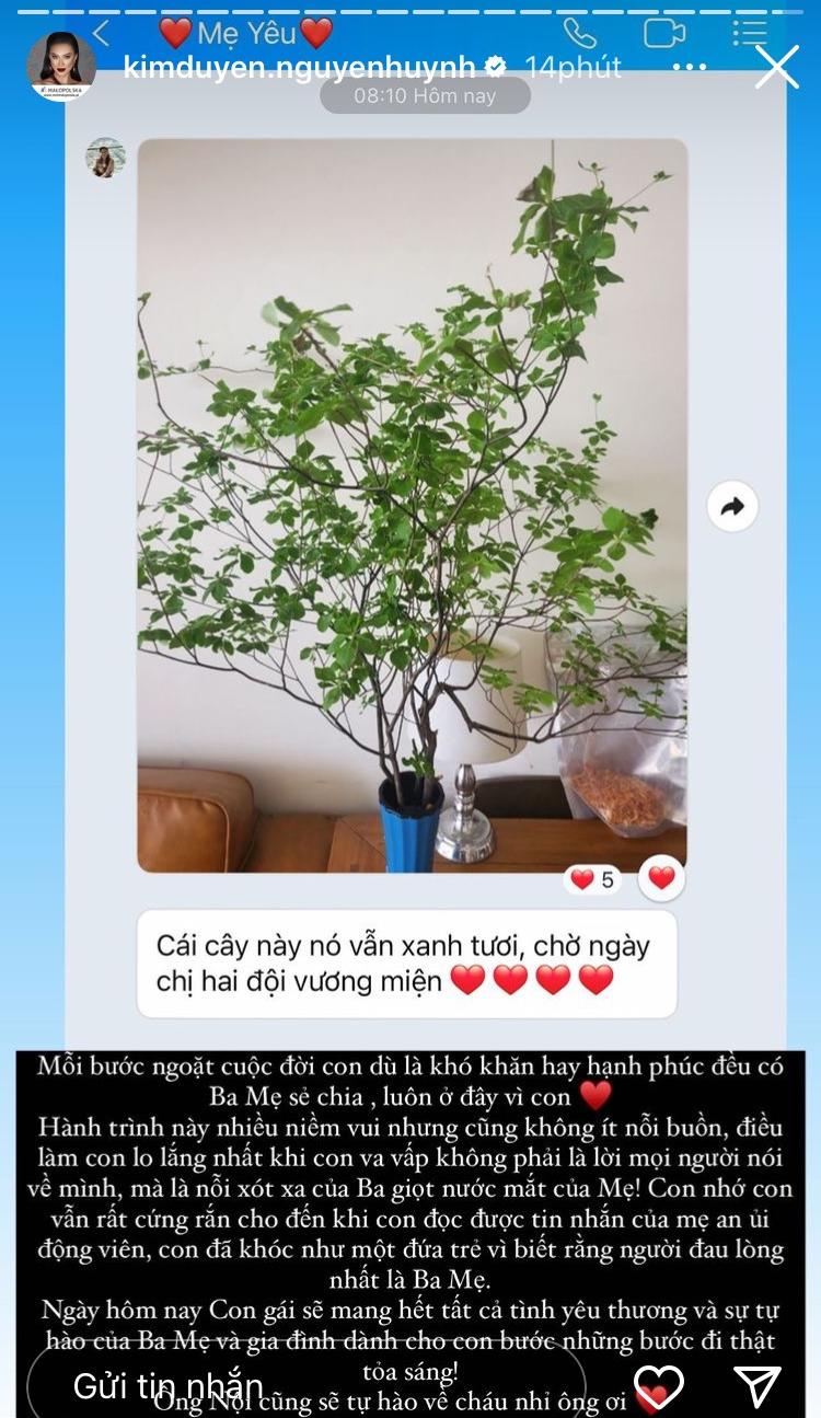 Á hậu Kim Duyên bật khóc như đứa trẻ trước giờ G Chung kết Hoa hậu Siêu quốc gia 2022 - Ảnh 1