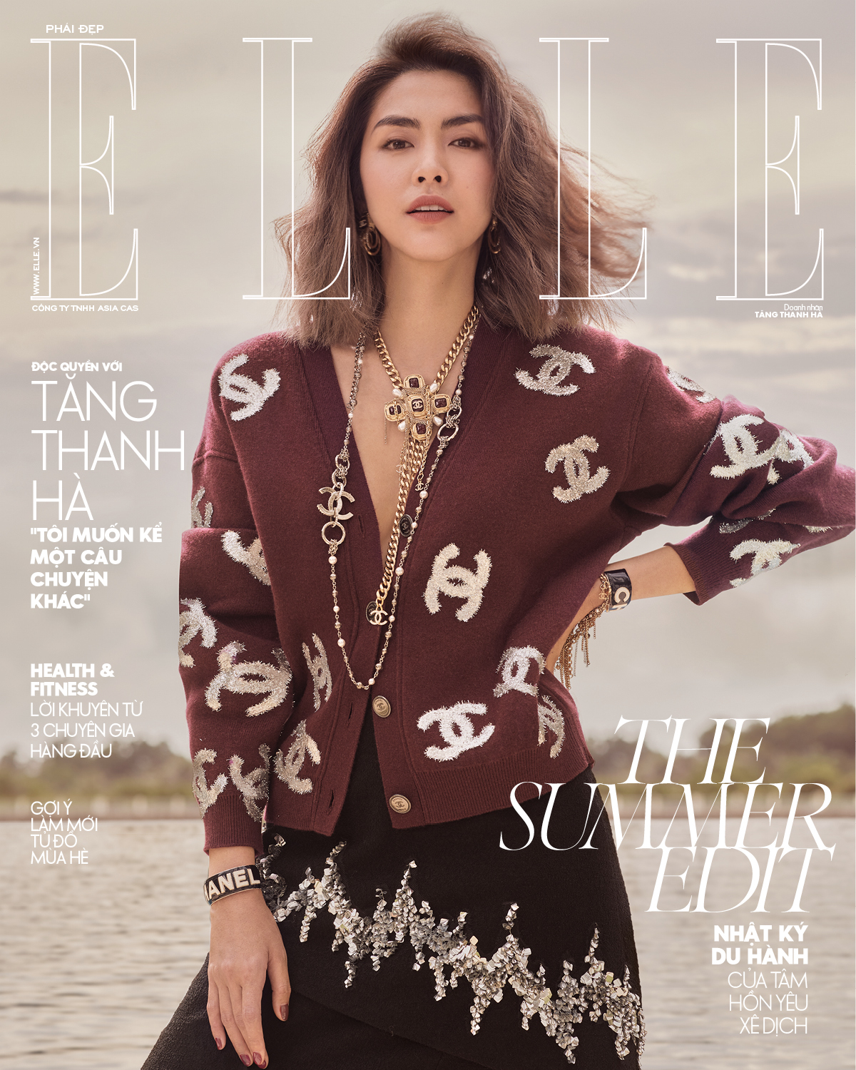 Hà Tắng lên bìa tạp chí sau 2 năm vắng bóng, 