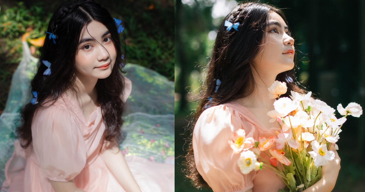 Con gái út nhà Quyền Linh đẹp như nàng thơ trong bộ ảnh dịp sinh nhật tuổi 14