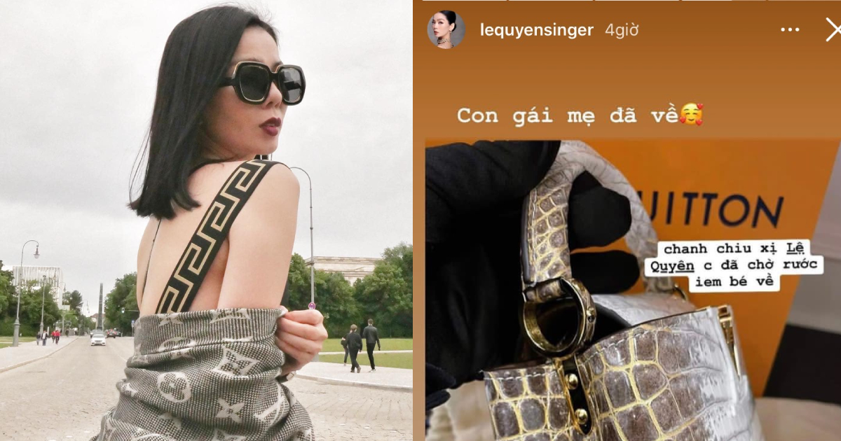 Lệ Quyên hào hứng khoe "con gái", mua về hơn 700 triệu đồng