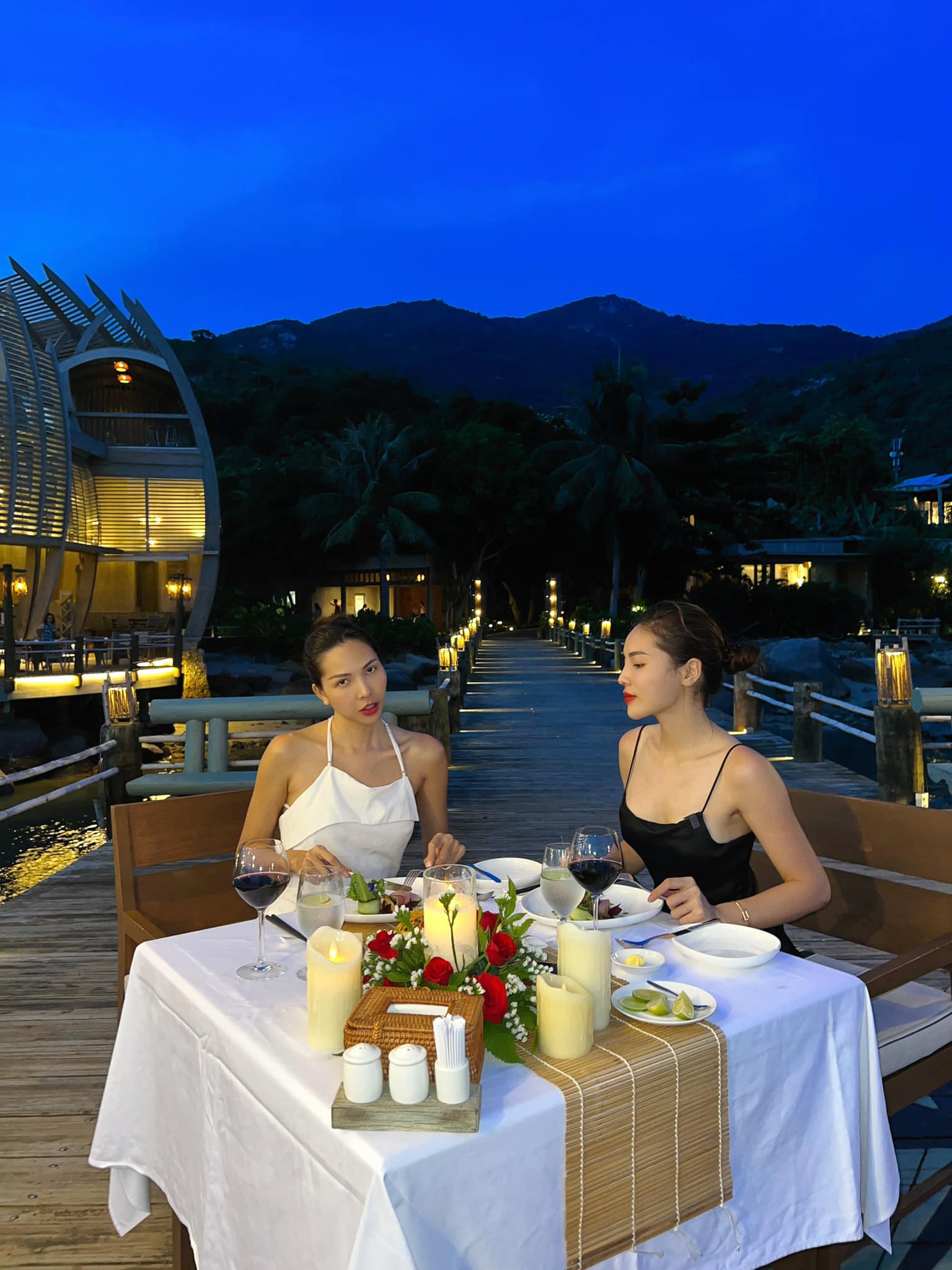 Kỳ Duyên đăng ảnh ăn tối bên Minh Triệu, netizen phán: 