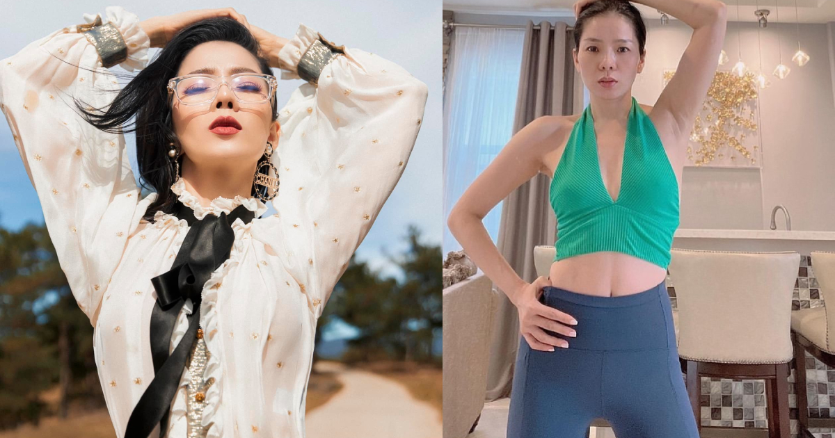 Lệ Quyên hô hào chị em giữ dáng bằng 13 chữ vàng