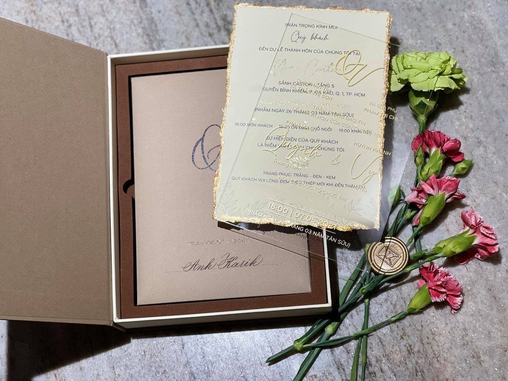 20+ mẫu thiệp cưới đẹp, sang trọng, hiện đại cho ngày trọng đại của bạn - Ảnh 1