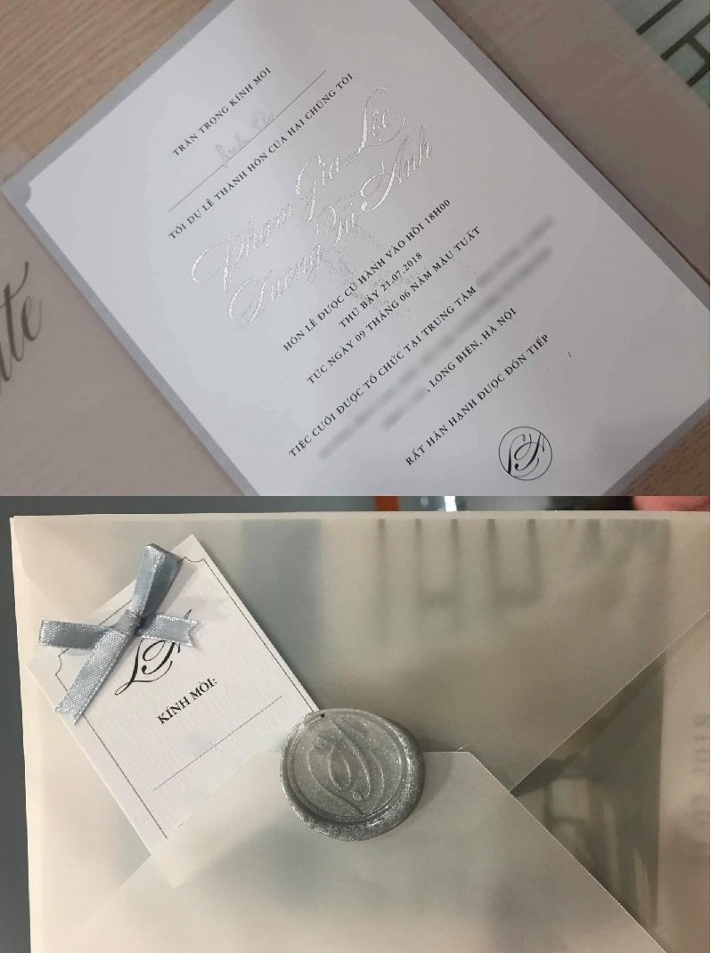 20+ mẫu thiệp cưới đẹp, sang trọng, hiện đại cho ngày trọng đại của bạn - Ảnh 1