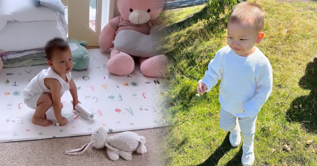 Có mẹ là nữ hoàng giải trí, Leon nhà Hà Hồ gần 2 tuổi đã phải làm điều này