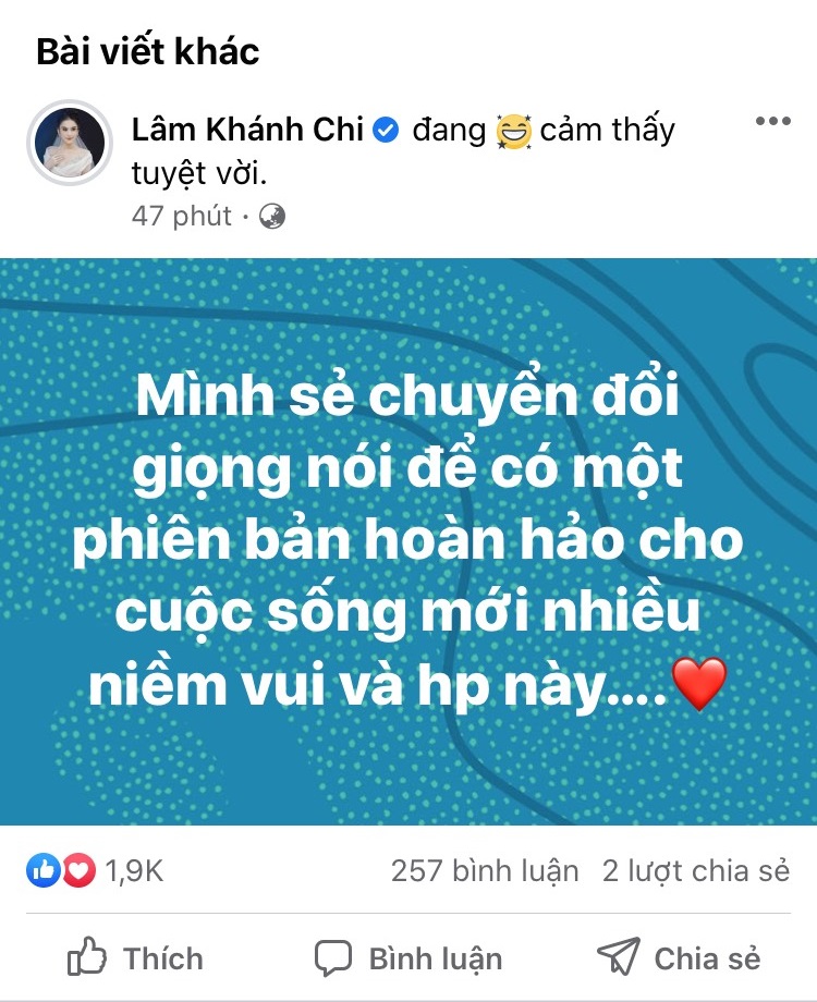 Nối gót Lynh Lee, Lâm Khánh Chi công khai làm điều này để trở thành phiên bản hoàn hảo của bản thân - Ảnh 2