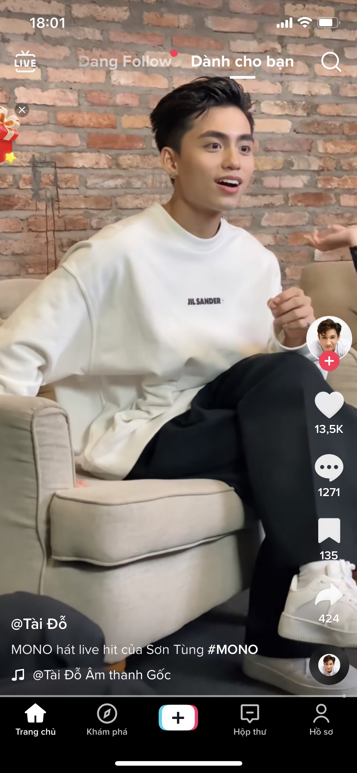 Vừa mới debut, em trai Sơn Tùng đã bị nhận xét tự mãn, mắc bệnh ca sĩ? - Ảnh 1