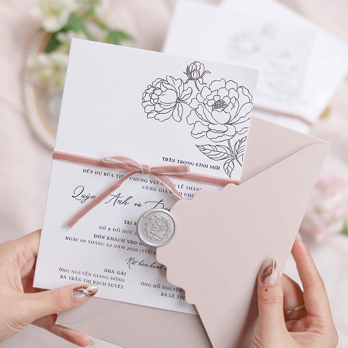 20+ mẫu thiệp cưới đẹp, sang trọng, hiện đại cho ngày trọng đại của bạn - Ảnh 1