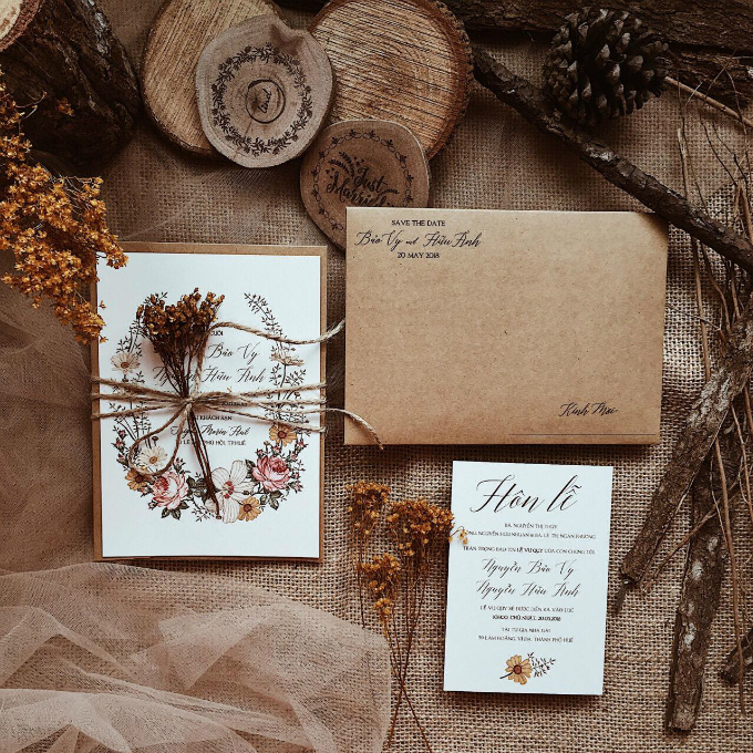 20+ mẫu thiệp cưới đẹp, sang trọng, hiện đại cho ngày trọng đại của bạn - Ảnh 1