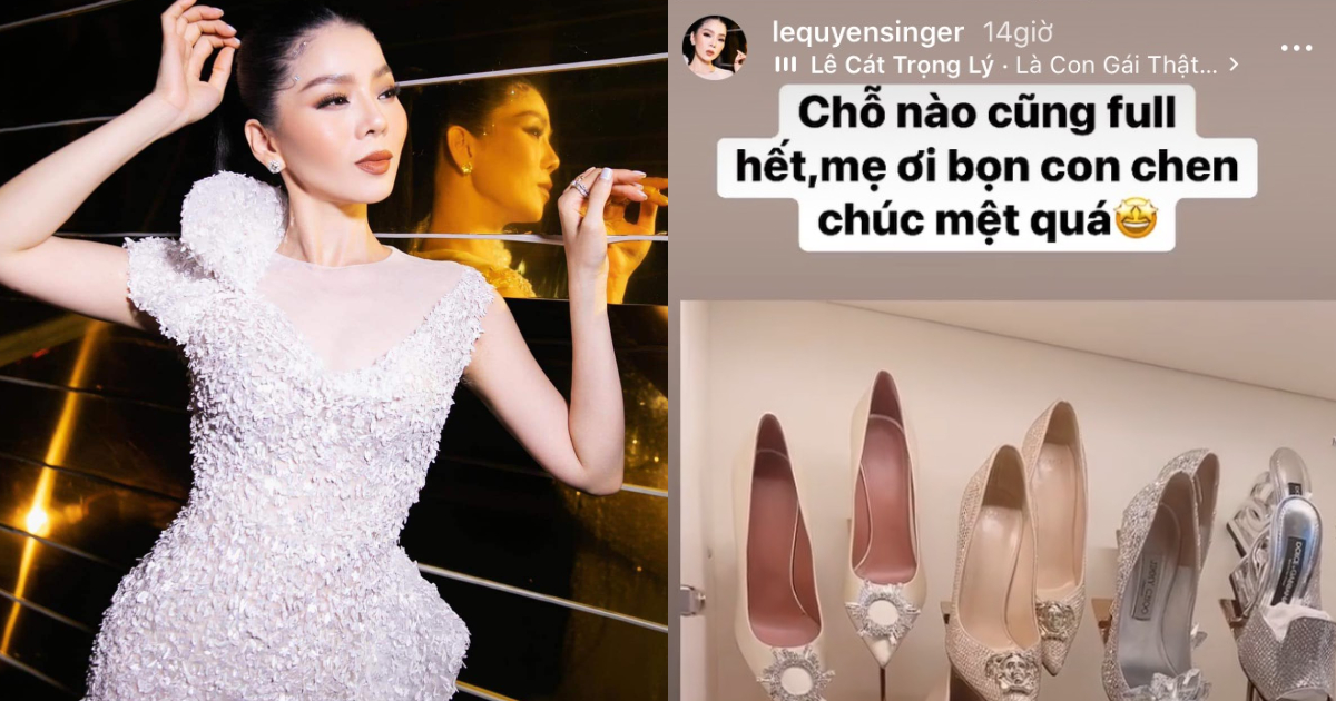 Lệ Quyên vẫn than thở không đủ chỗ để giày trong căn bạch dinh triệu đô