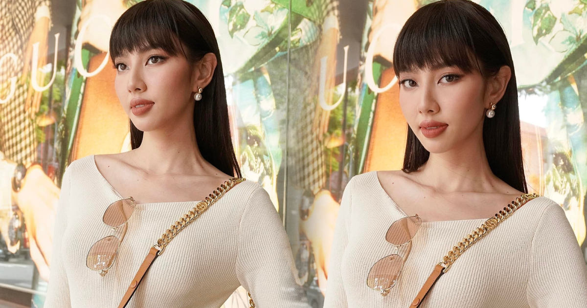 Thùy Tiên đăng ảnh để tóc mái, netizen xôn xao: "Lisa bản Việt à?"