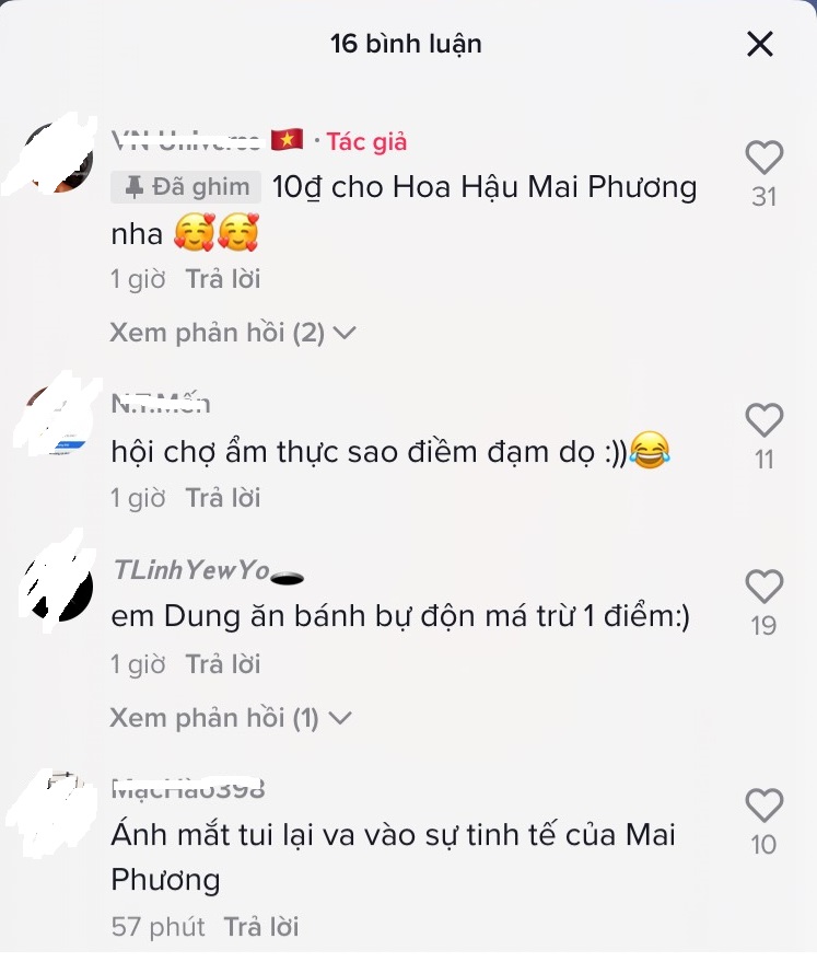 Hoa hậu Mai Phương nhận điểm 10 tinh tế với hành động nhỏ dành cho 