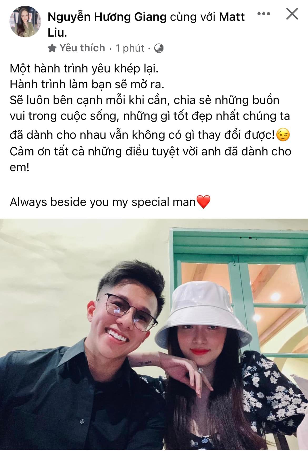 Hương Giang xác nhận chia tay Matt Liu sau 2 năm gắn bó - Ảnh 1