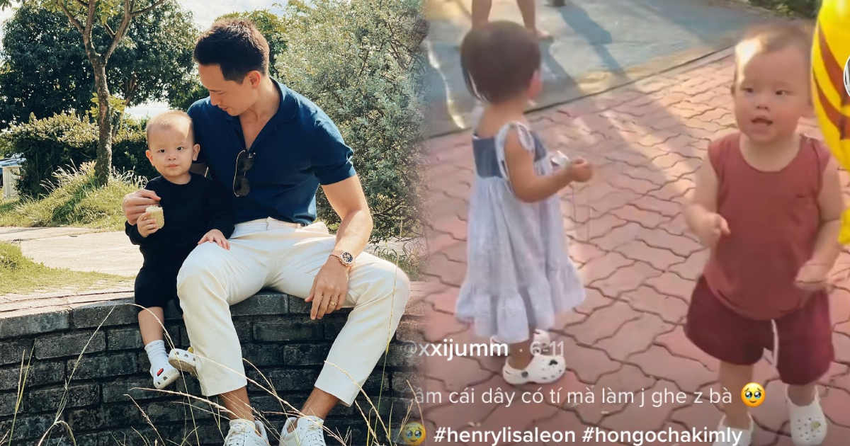 Leon biểu cảm "3 phần bất lực, 7 phần nuông chiều" nhường đồ chơi yêu thích cho chị gái Lisa