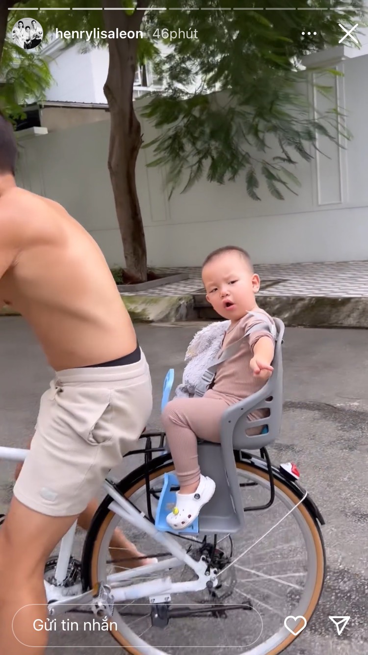 Nghe Leon nhà Hà Hồ nói tiếng Việt 