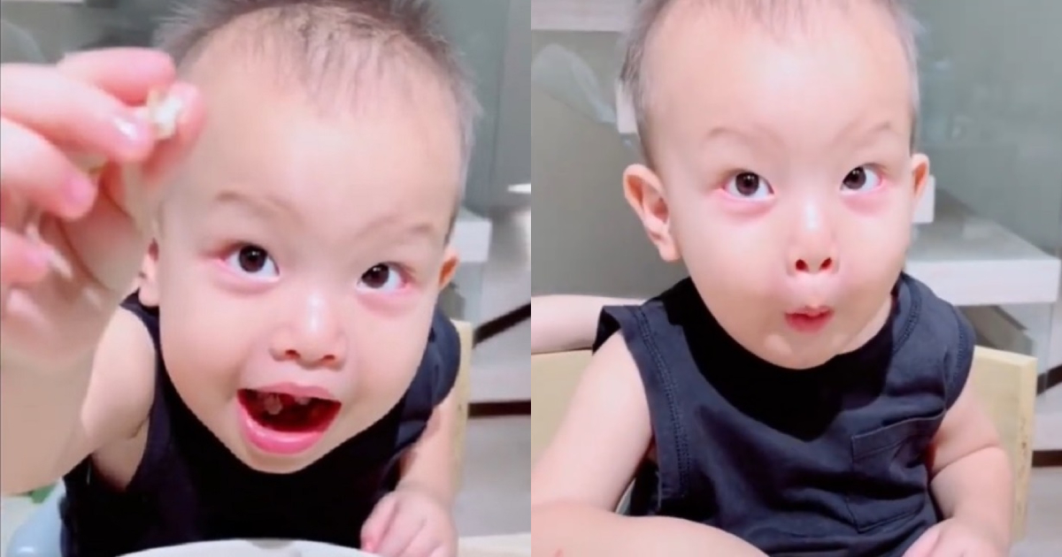 Leon nhà Hồ Ngọc Hà 2 tuổi nói chưa sõi đã thành vlogger ẩm thực