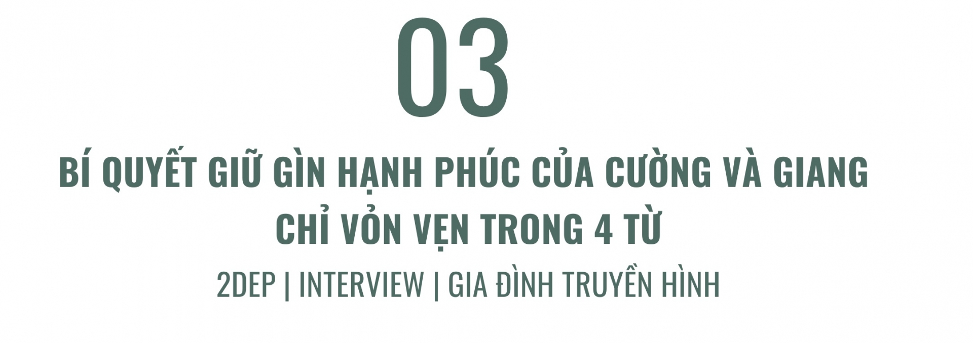 Gặp gỡ “Gia đình truyền hình”: Hạnh phúc là cùng nhau làm những điều mình thích và cùng nhau già đi - Ảnh 1