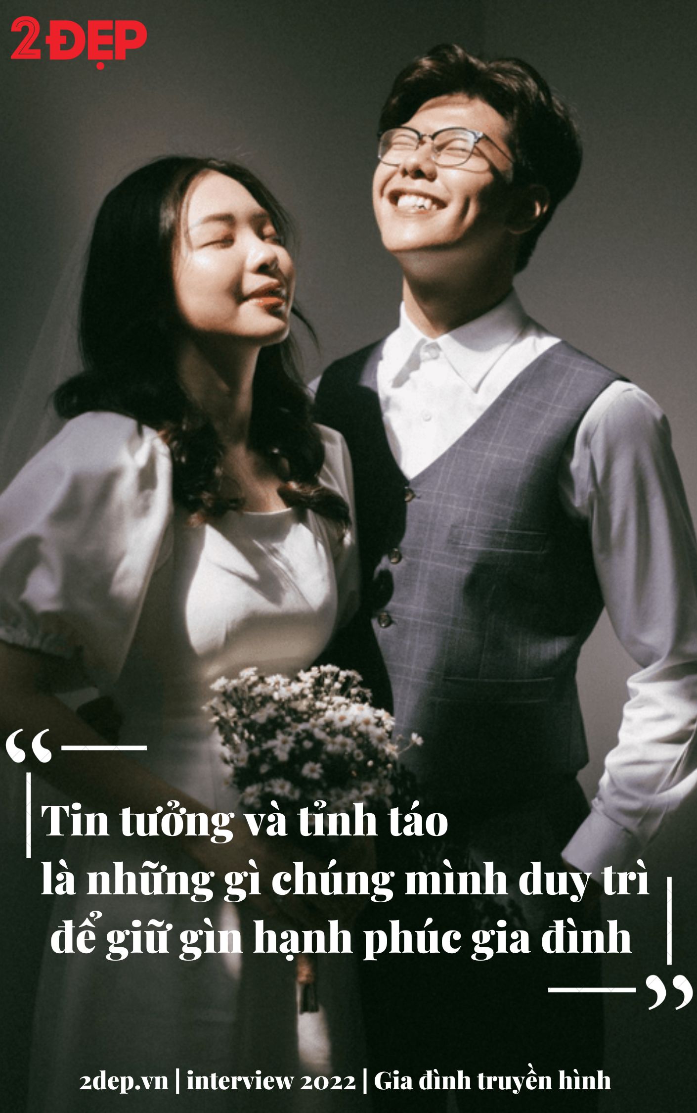 Gặp gỡ “Gia đình truyền hình”: Hạnh phúc là cùng nhau làm những điều mình thích và cùng nhau già đi - Ảnh 1