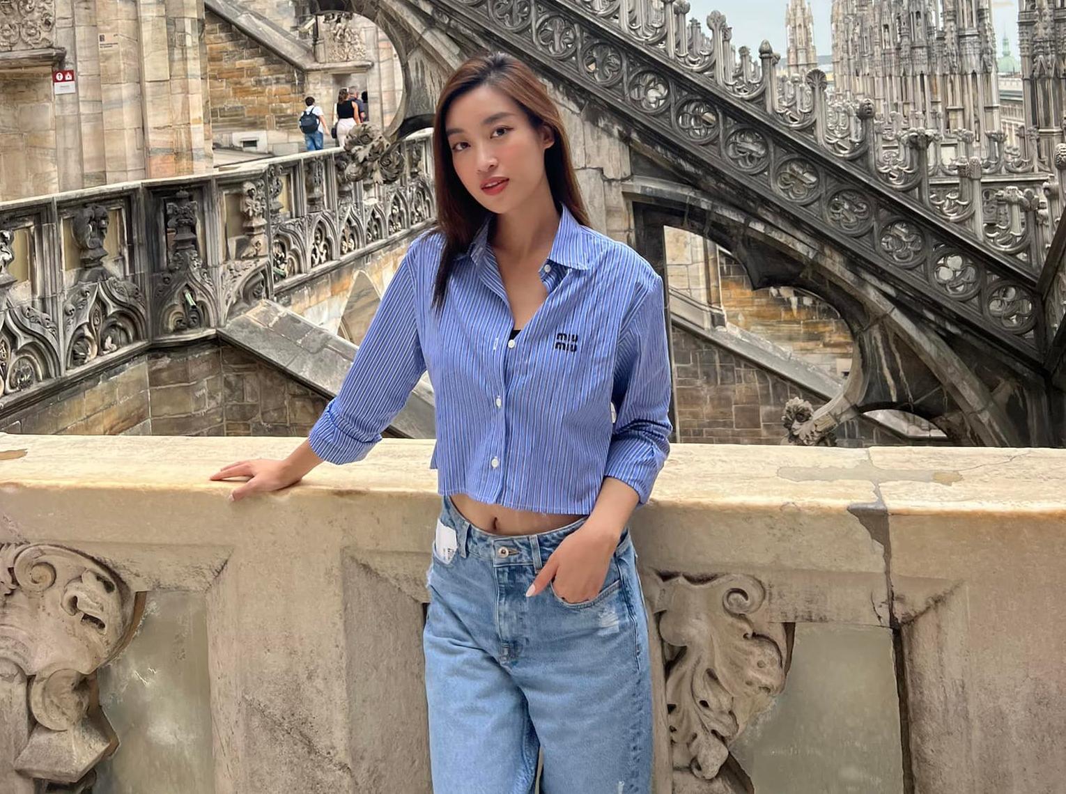 Đỗ Mỹ Linh đăng ảnh, Đỗ Vinh Quang quyết im lặng còn anh trai tương tác nhiệt tình - Ảnh 1